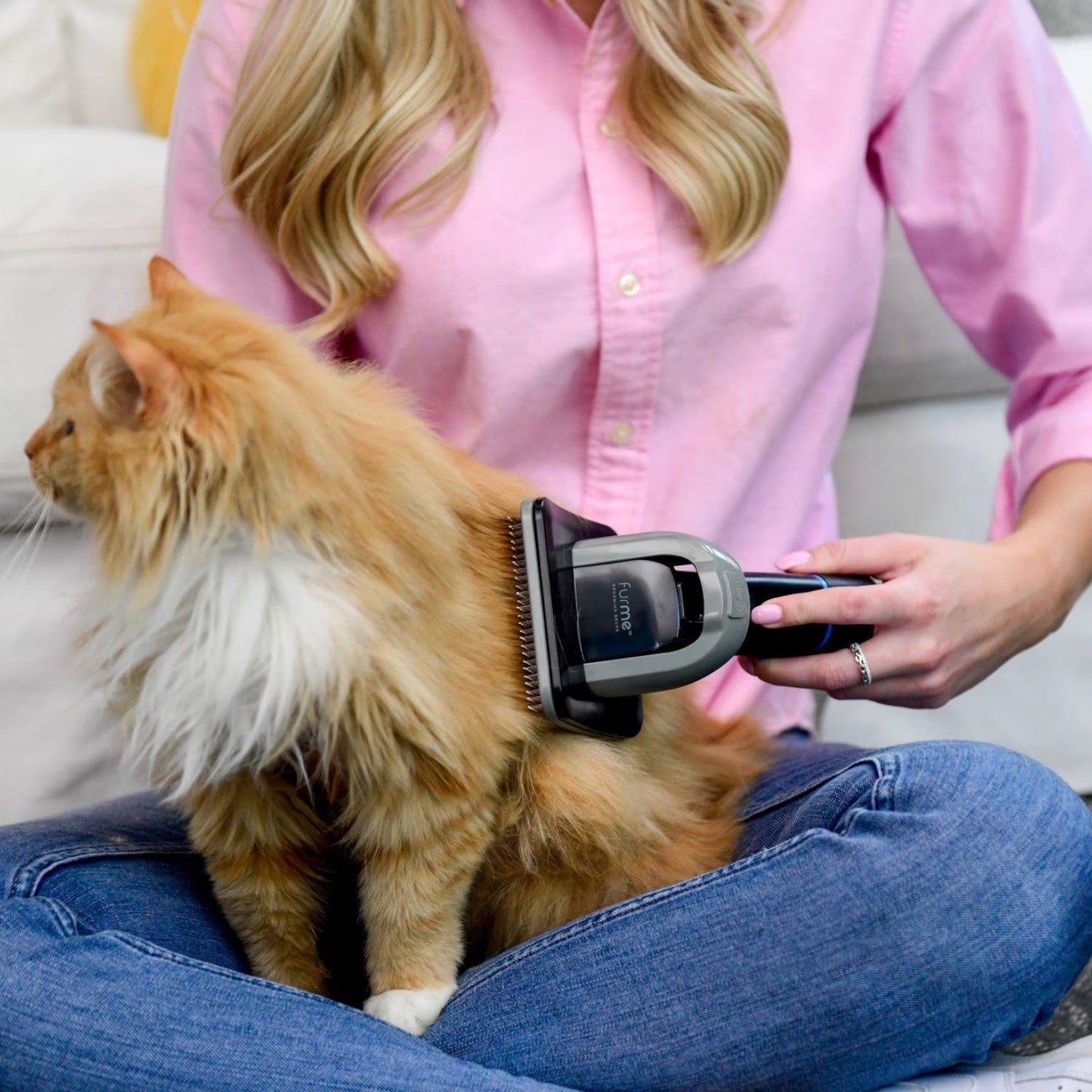 Pet Grooming Vacuum Kit + Bonus Dematting Rake