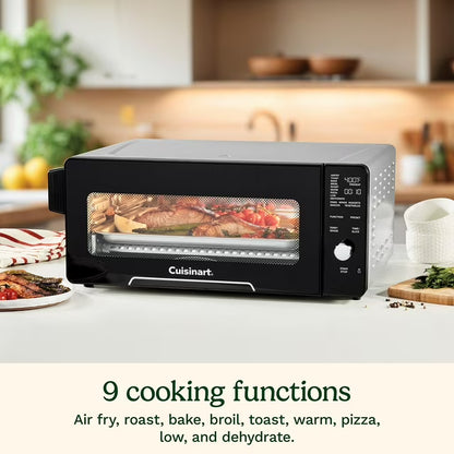 14-in-1 Space-Saving Digital Air Fryer Oven with 2-in-1 9"x13" Pan