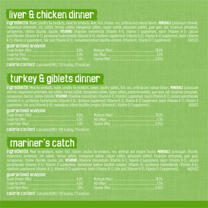 Adult Pate Wet Cat Food, 5.5 oz., 60 ct.