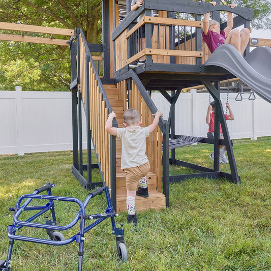 Backyard Discovery Oceanview II Cedar Wood Swing Set