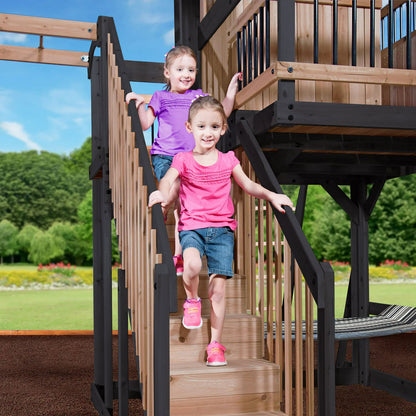Backyard Discovery Oceanview II Cedar Wood Swing Set