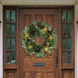 32" Greenery Wreath with Pre-Lit Spheres