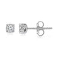 Round Diamond Earrings in 14K Gold, 0.08C.T.T.W.