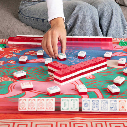Deluxe Acrylic Lunar New Year Mahjong Starter Kit