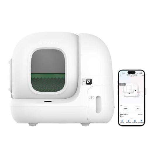 Puramax 2 Automatic Self-Cleaning Litter Box Bundle