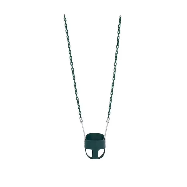 Toddler Bucket Swing with Coated Chain