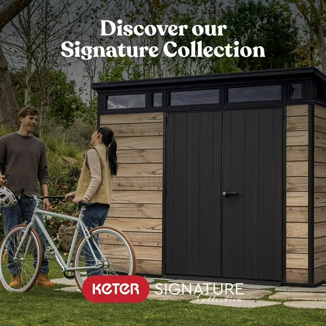 9' x 7' Signature Collection Resin Outdoor Shed