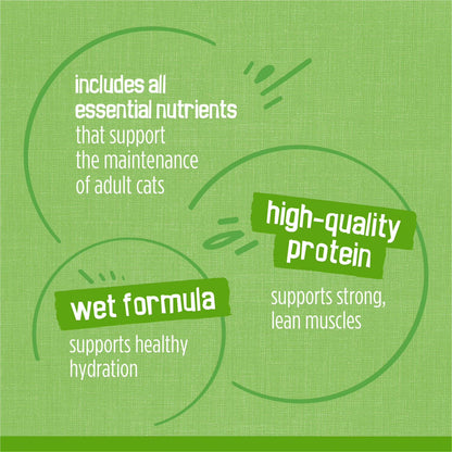 Adult Pate Wet Cat Food, 5.5 oz., 60 ct.