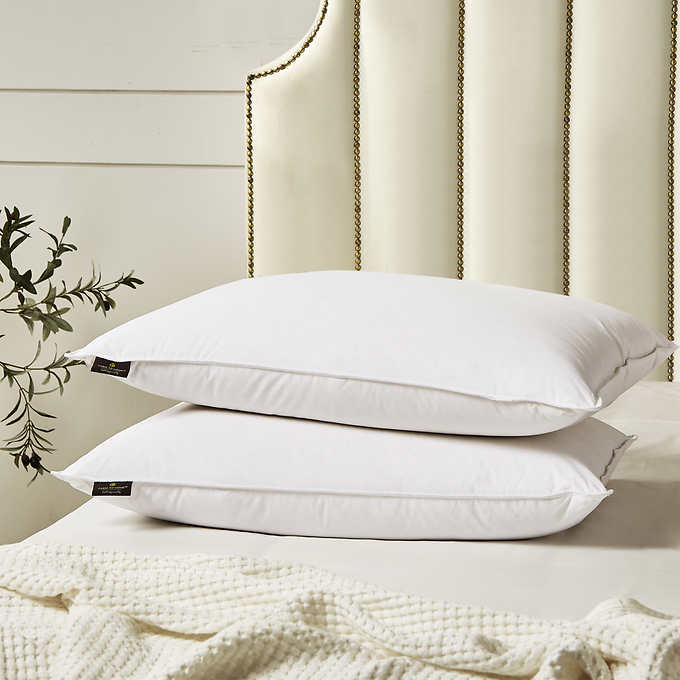 Farm to Home Organic Cotton Down Alternative Pillow, 2-pack