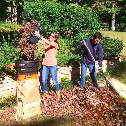 Yardforce 22" Corded Electric Leaf Shredder With Accessory Kit