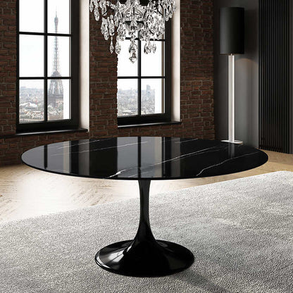 52" Round Quartz Dining Table