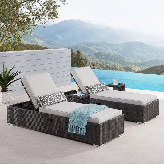 Sirio Niko 4-piece Chaise Lounge Set