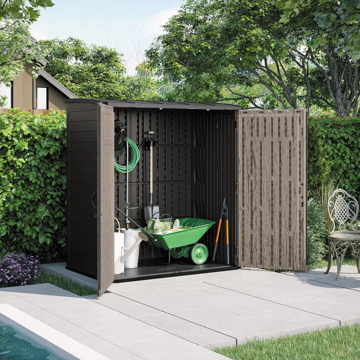 Suncast 6' x 4' Vertical Shed