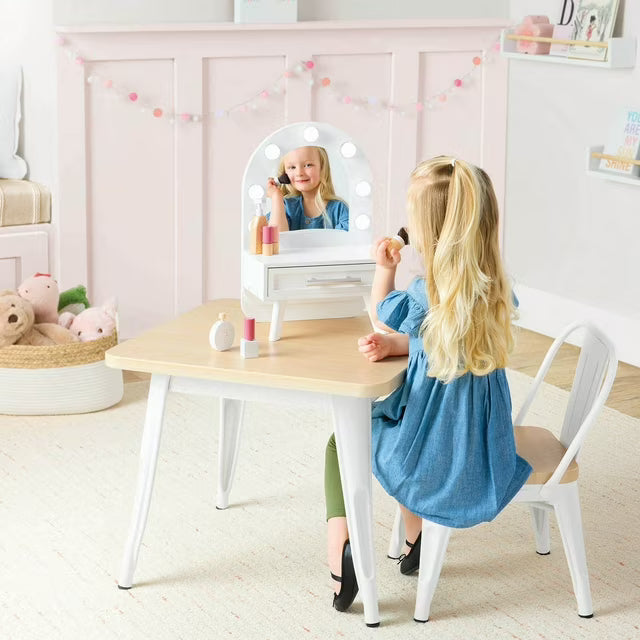 Kid's Mid-Century Modern Tabletop Vanity