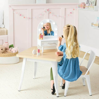 Kid's Mid-Century Modern Tabletop Vanity