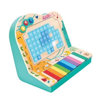 Hape Music Toys Dynamic Pixel Piano Arcade
