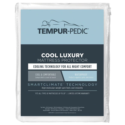 Cool Luxury Mattress Protector, Assorted Sizes