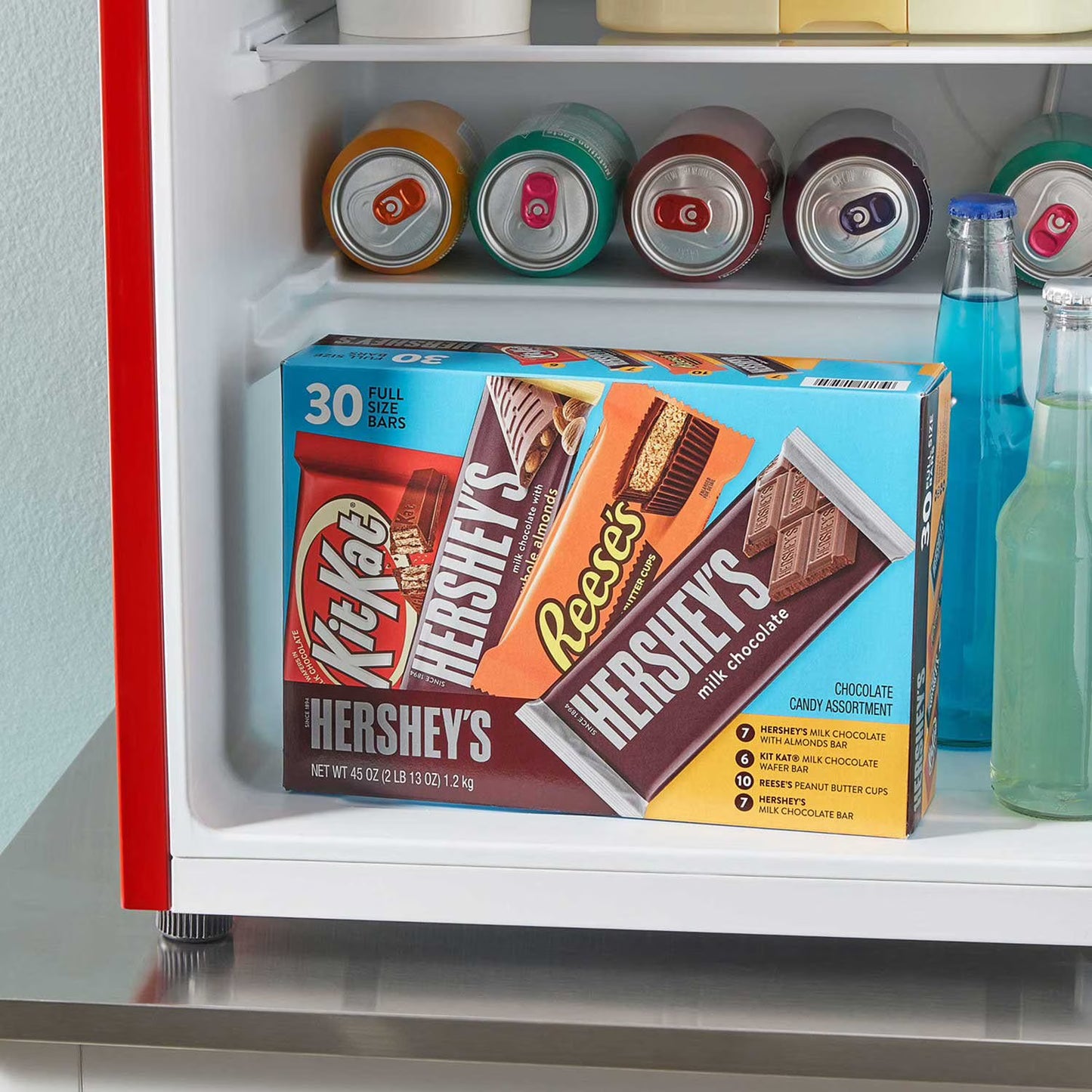 HERSHEY'S Variety Pack, Milk Chocolate Candy, 30 pk.