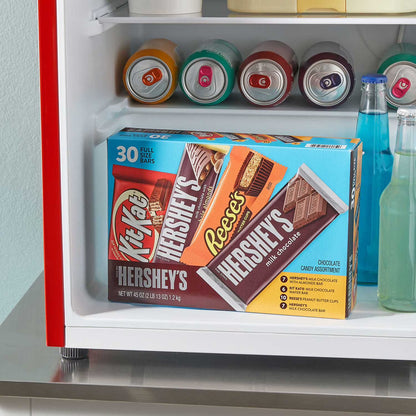 HERSHEY'S Variety Pack, Milk Chocolate Candy, 30 pk.