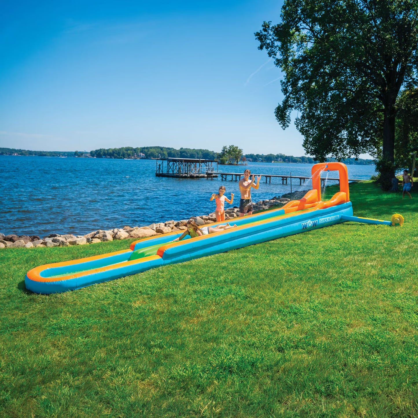 WOW Sports 30 ft Super Slide Air Glide