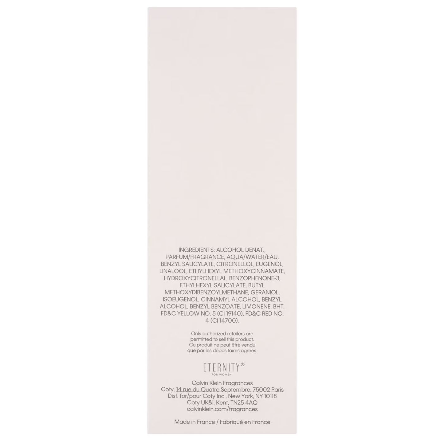 Calvin Klein Eternity Eau de Parfum, 3.3 fl. oz.