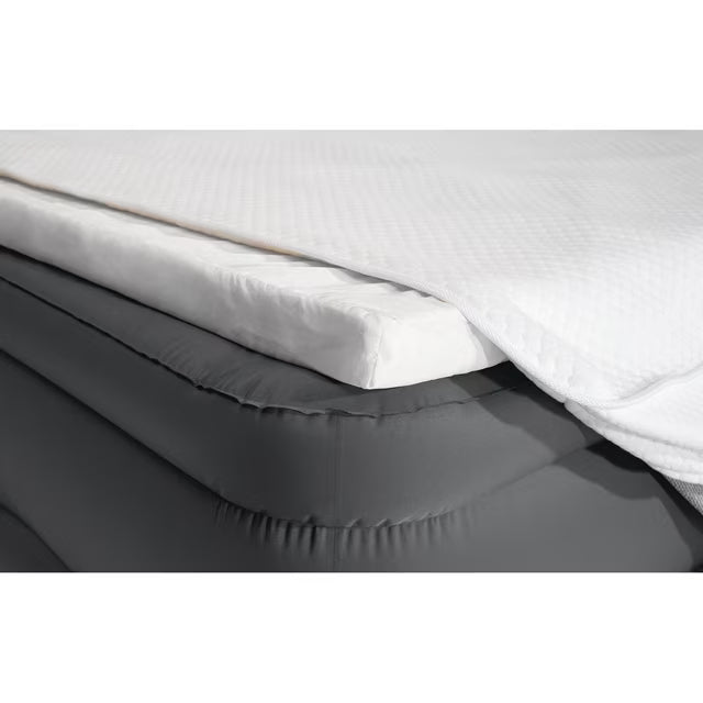 20” Queen Air Mattress with Memory Foam-Top and Digital Pump