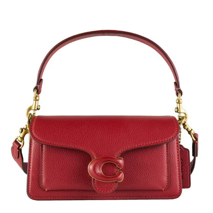 Coach Tabby Shoulder Bag, 20, Enamel Red