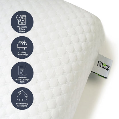 Gel Memory Foam Cooling Bed Pillow, Standard/Queen