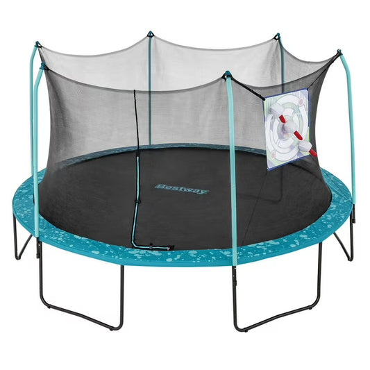15' Xtreme Air Trampoline with 2-in-1 Game Set