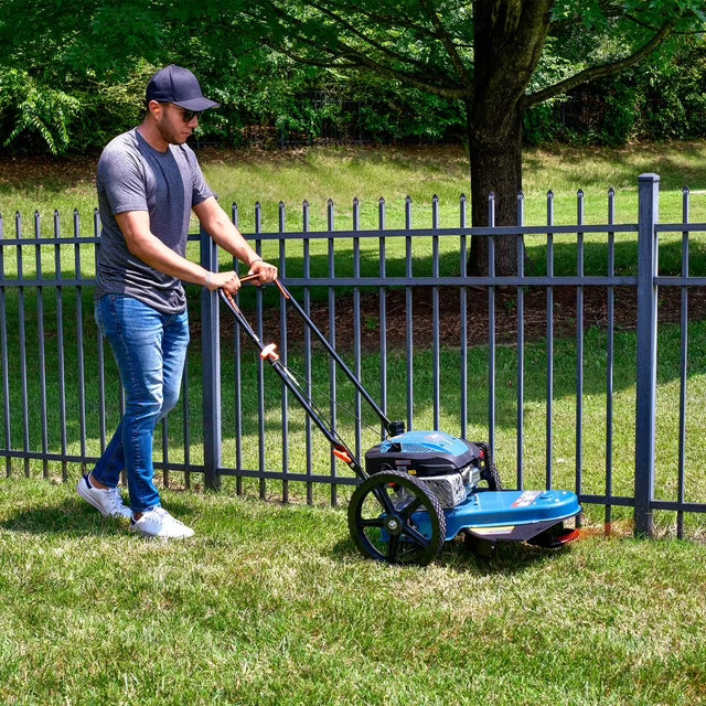 SENIX 22" 160cc 4-Cycle Gas Powered High Wheel String Trimmer