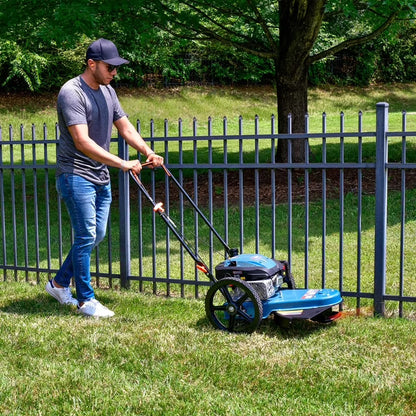 SENIX 22" 160cc 4-Cycle Gas Powered High Wheel String Trimmer