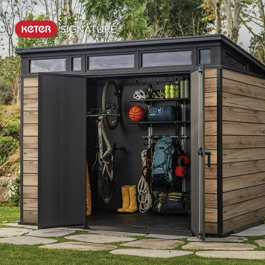 9' x 7' Signature Collection Resin Outdoor Shed