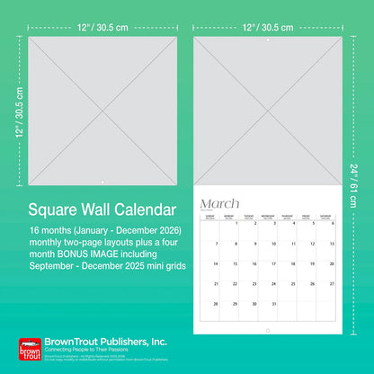 Taylor Swift Official 2026 Plastic-Free Wall Calendar