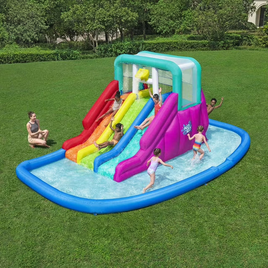 H2OGO! Triple Splash 8'9" Inflatable Water Park