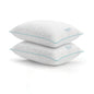 2-Pack Heirloom Jacquard Down Alternative Bed Pillows