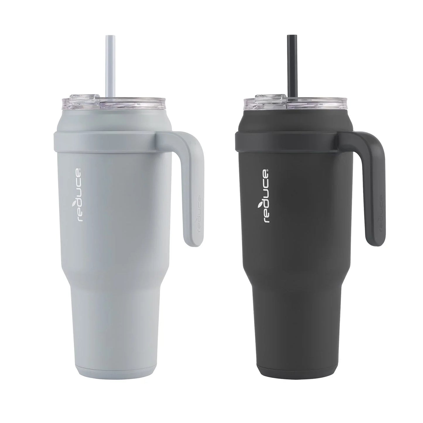 Reduce Cold1 50-oz. Soft Grip Tumbler With Handle & Straw, 2 pack, Assorted Colors