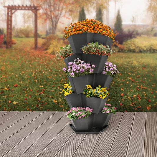5-tier Stackable Planter by Multy