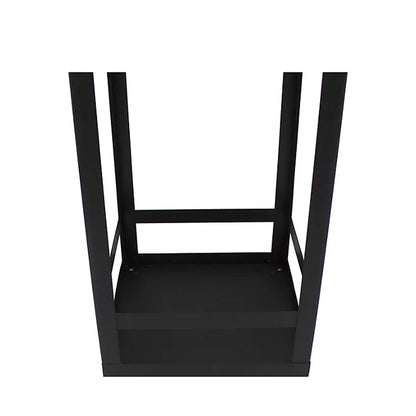 Becki Owens Pillar Black Lantern (28") with LED Flameless Candle