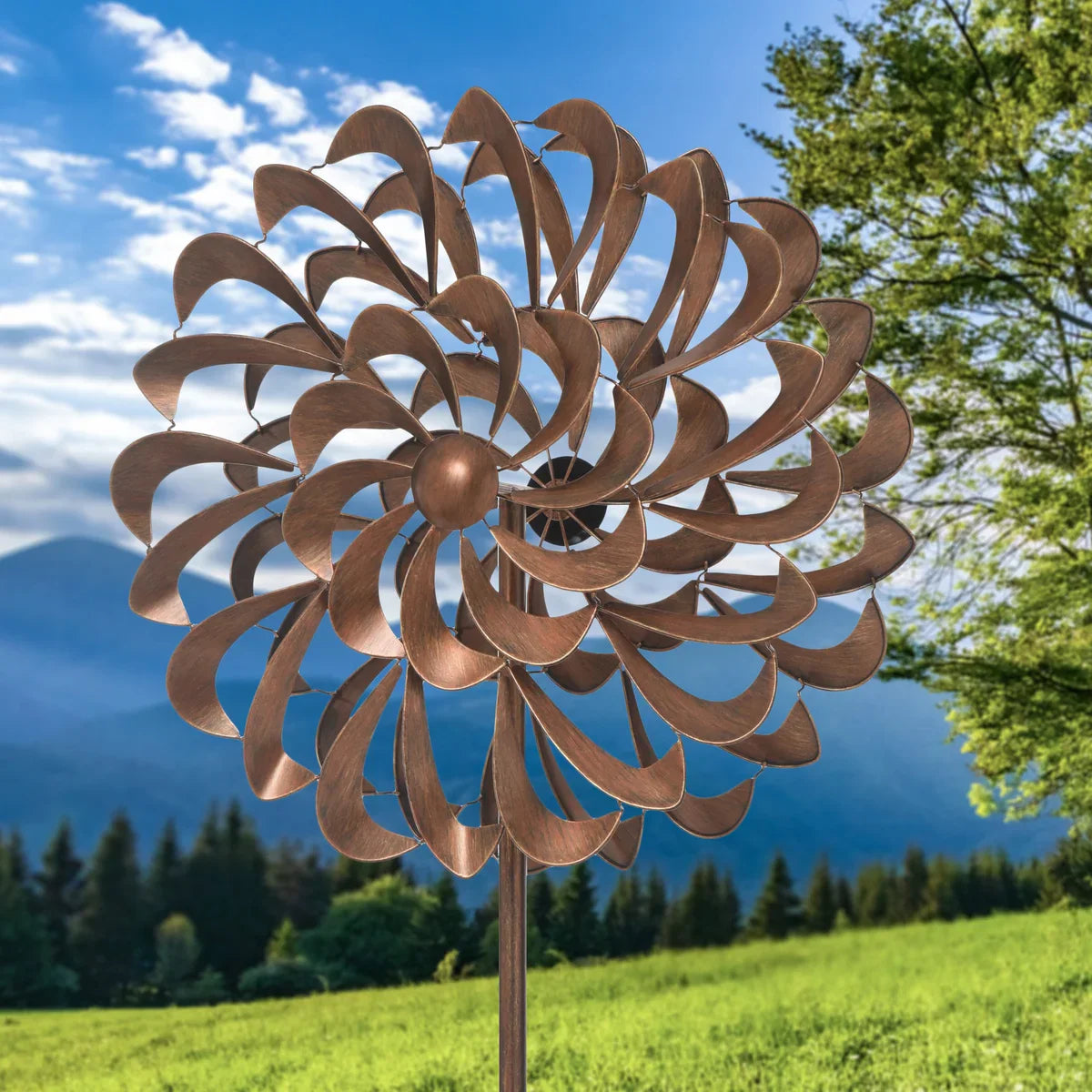 Classic Pinwheel Wind Spinner