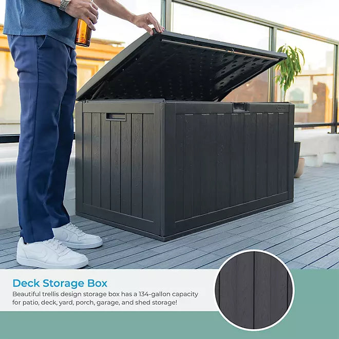 Suncast 134 Gal. XL Deck Box