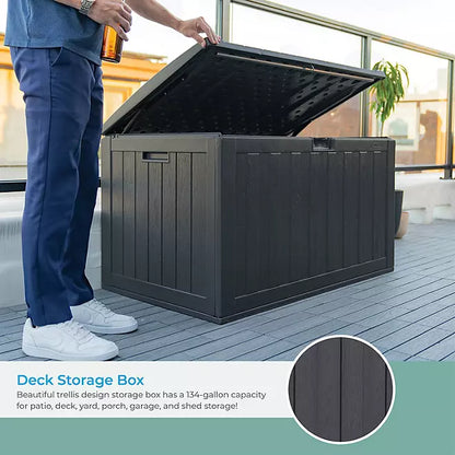 Suncast 134 Gal. XL Deck Box