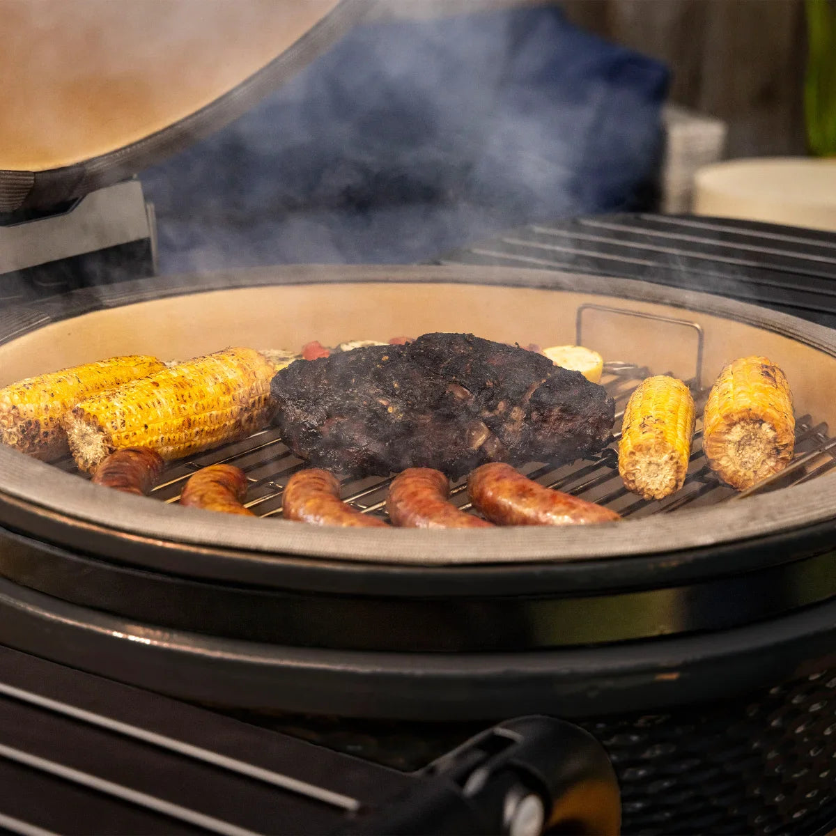 Pit Boss 24” Kamado Charcoal BBQ Grill with Cover