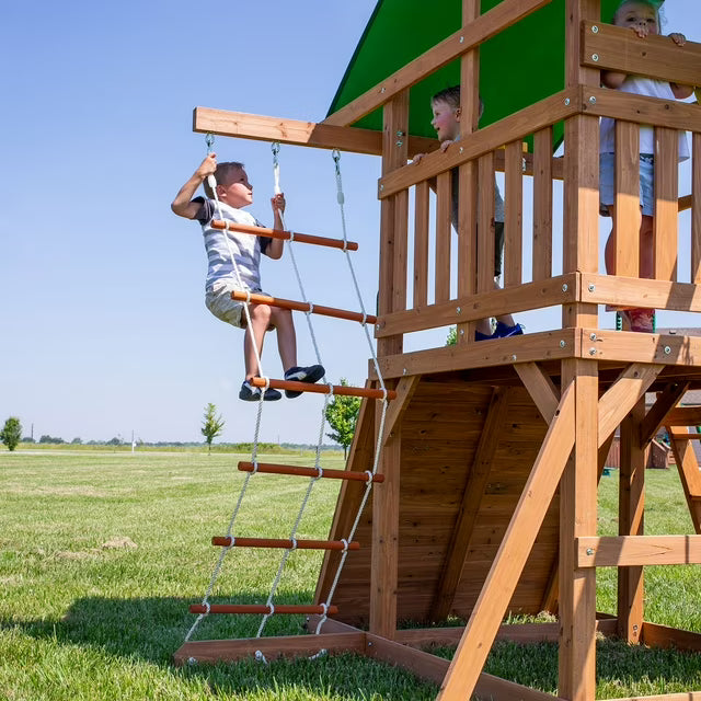 Grayson Peak Cedar Swing Set/Playset