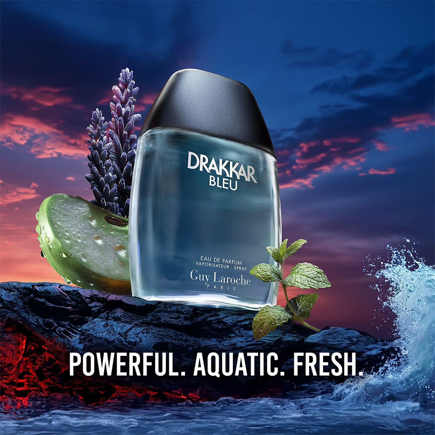 Drakkar Bleu Men Eau De Parfum, 3.4 oz