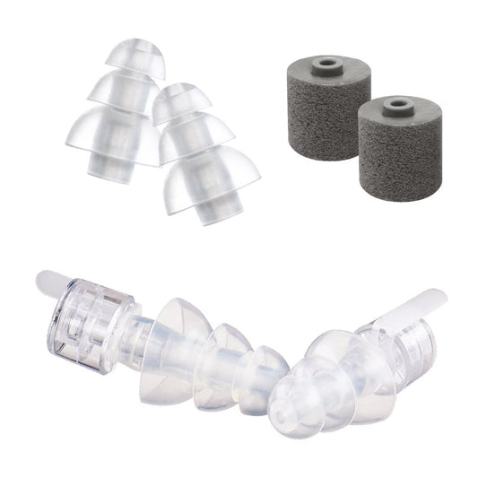 ER20XS Earplugs, Universal Fit with Standard, Large and Foam Tips