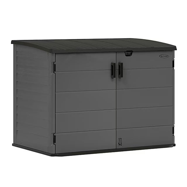 Stow-Away Horizontal Shed