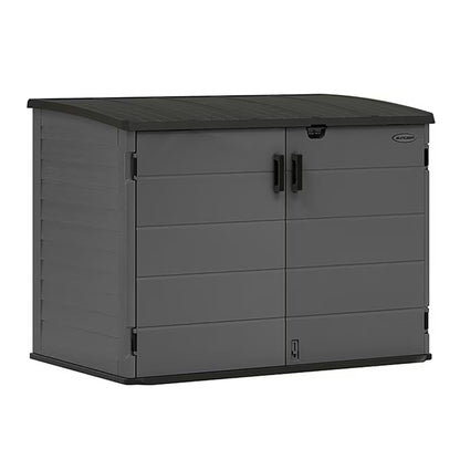 Stow-Away Horizontal Shed