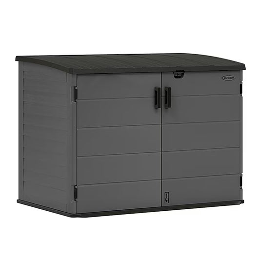 Stow-Away Horizontal Shed