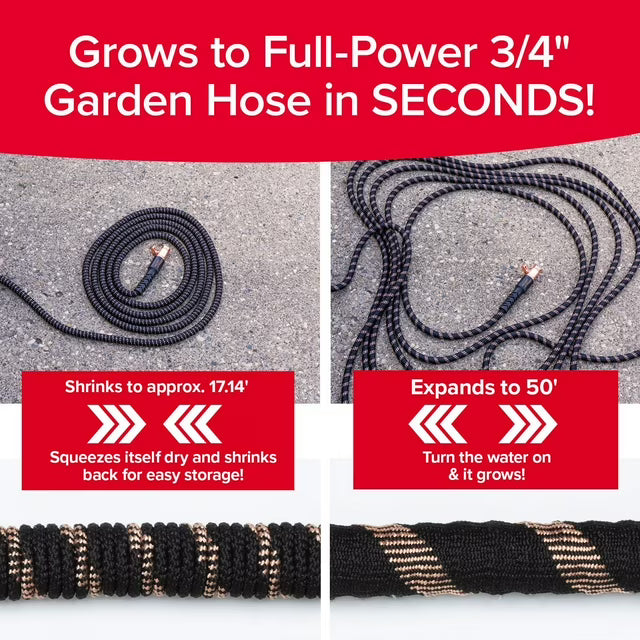 Copper Bullet 50' Expandable Garden Hose