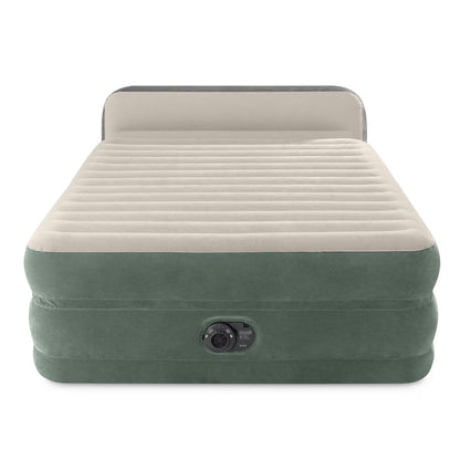 22" Queen Premium Comfort Air Mattress with Headboard